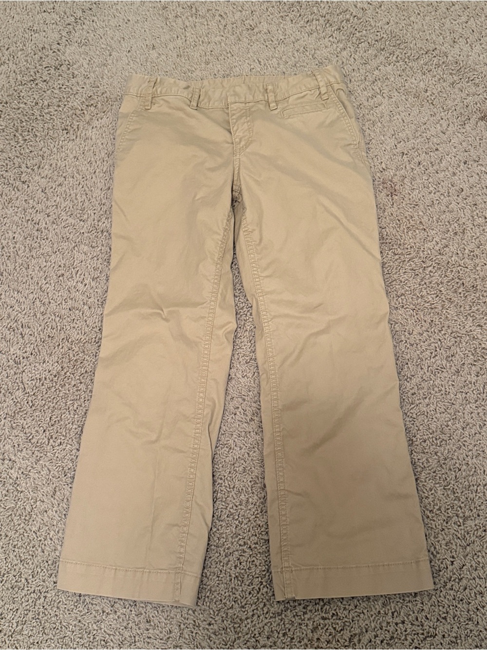 Women's Tory Burch Khaki Straight-Leg pants